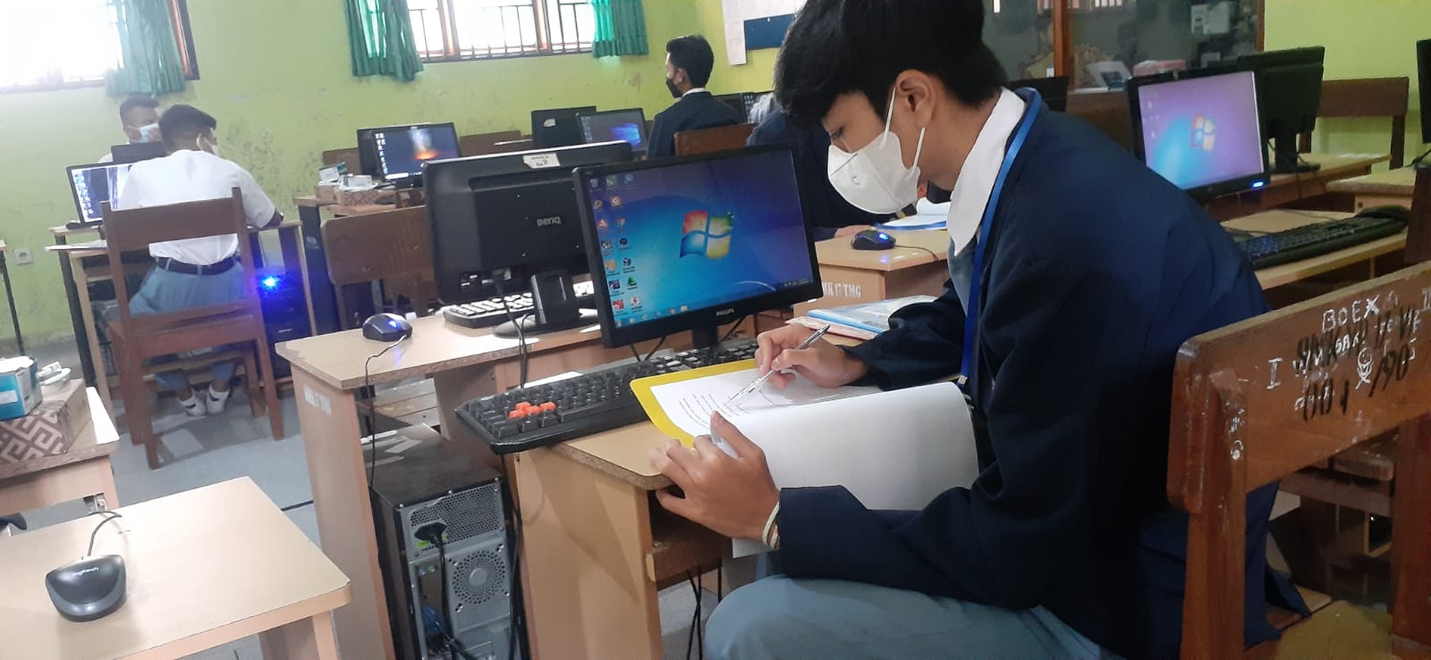 Penanaman Pohon di Desa Malangsari Bulu Temanggung 13 November 2021