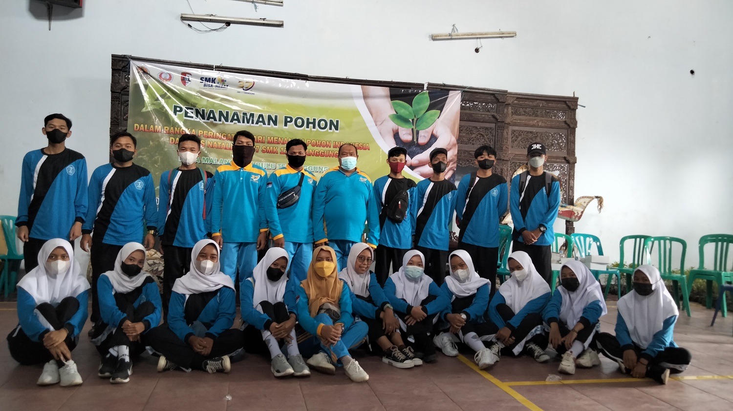 Penanaman Pohon di Desa Malangsari Bulu Temanggung 13 November 2021